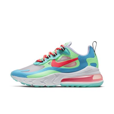 Nike Air Max 270 React W Summit White, Aqua END.