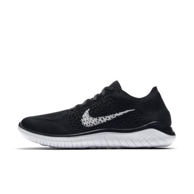 nike free rn flyknit 2018 women's black