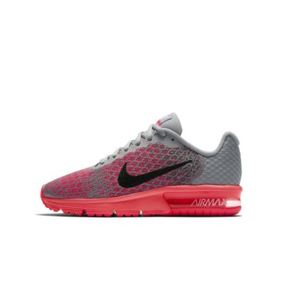 nike air max sequent 2 gs black
