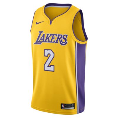 Download Lonzo Ball Icon Edition Swingman Jersey (Los Angeles Lakers) Men's Nike NBA Connected Jersey ...