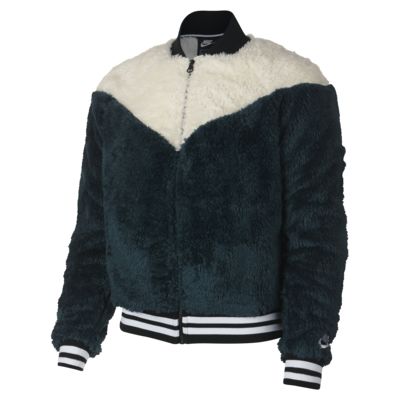 nike fur bomber