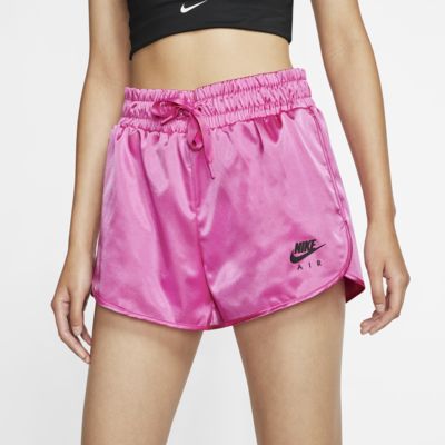nike's new air satin shorts are made for cozy girls