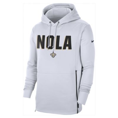 Nike Therma Local (NFL Saints) Men's Hoodie. Nike.com