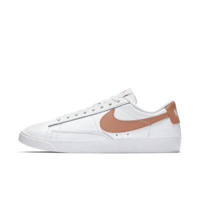 nike blazer white orange