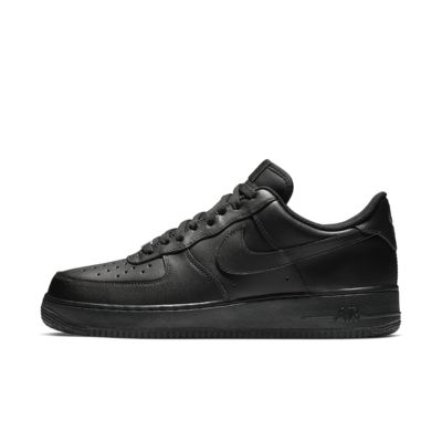 nike air force black shoes cheap online