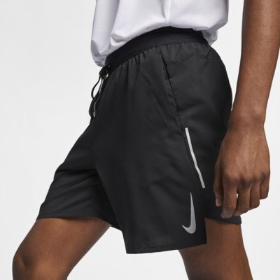 Simple Color Curved Flags Mens Beach Shorts Quick Dry Running Trunks with 3 Pockets