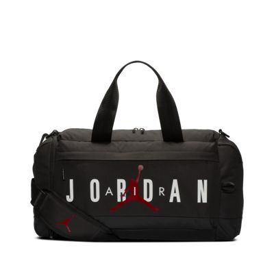 jordan leather duffel bag