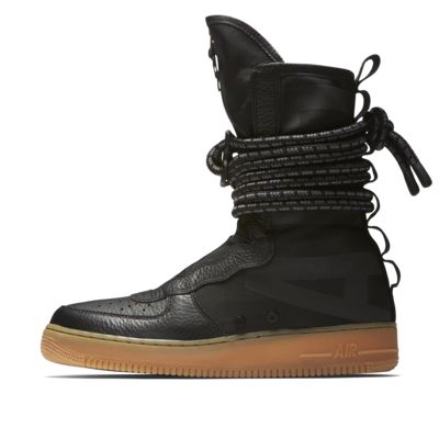 Nike SF Air Force 1 Hi Men's Lifestyle Boots Black/Brown mS7141D Nike SF Air Force 1 Hi Men's Lifestyle Boots Black/Brown mS7141D
