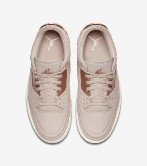 nike Air Jordan 3 Dames Beige