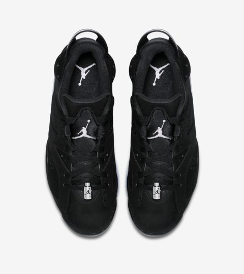 Nike Air Jordan 6 Low Zilver