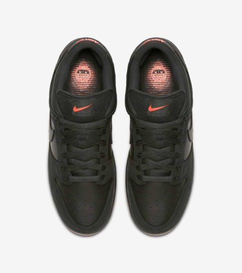 nike sb dunk low pro black pigeon