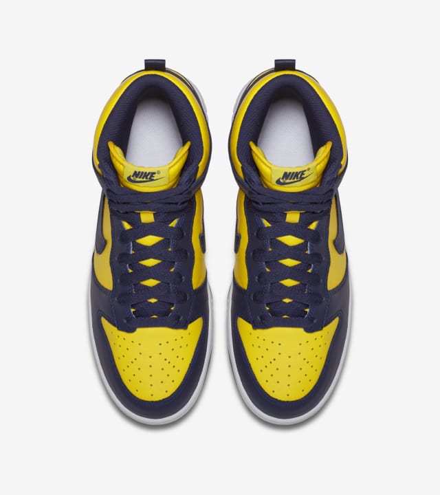 Nike College Colors Program Nike Dunk High Michigan Nike Snkrs