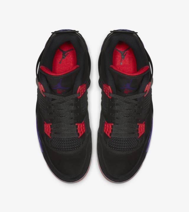 jordan 4 black court purple