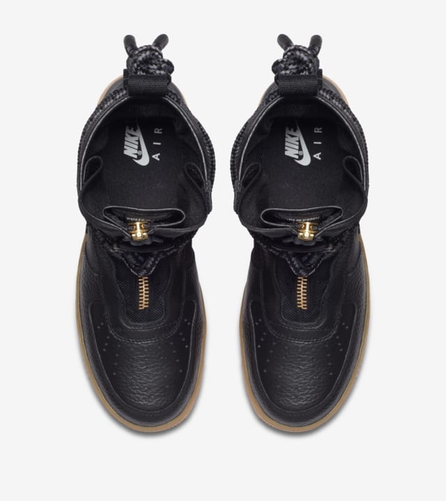 Nike Women S Sf Air Force 1 Hi Black Gum Medium Brown Release Date Nike Snkrs
