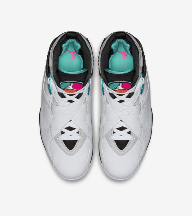 jordan retro 8 white turbo green