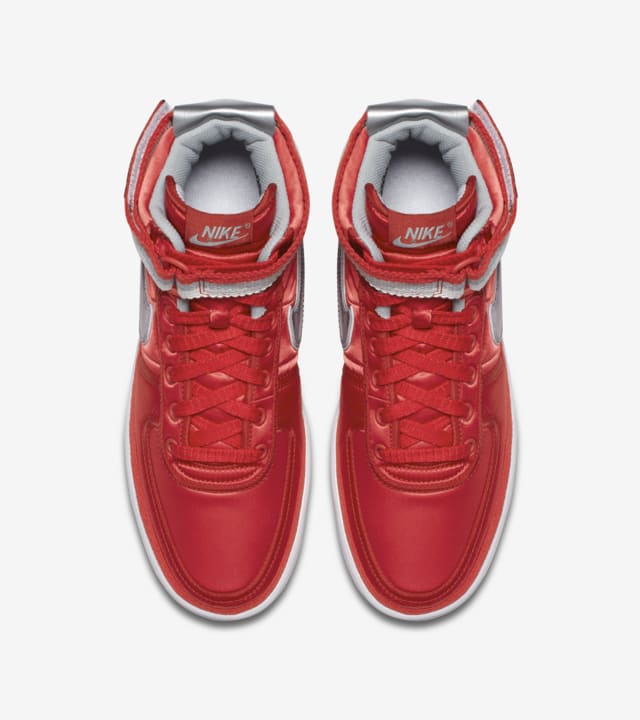 nike vandal high supreme metallic silver