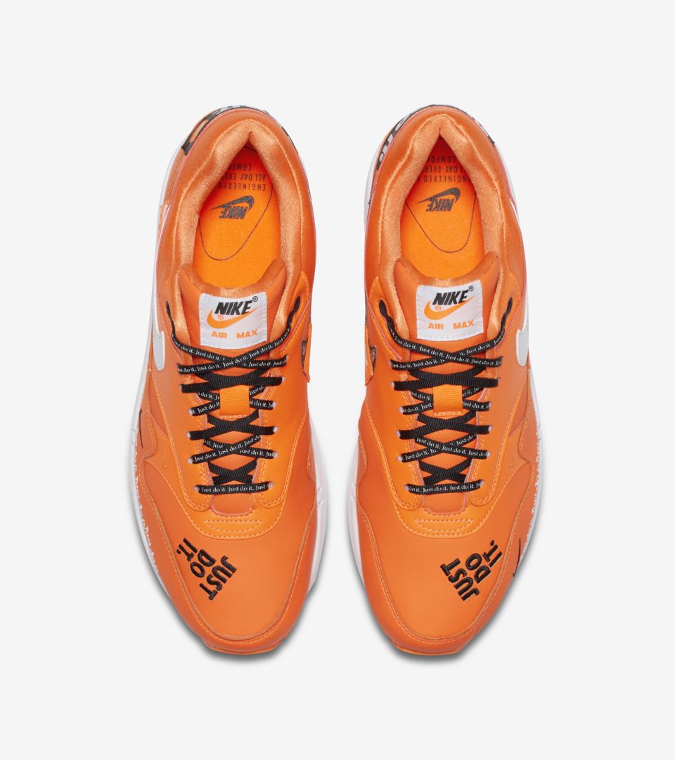 Nike Air Max 1 Just Do It Collection 'Total Orange & White' Release ...