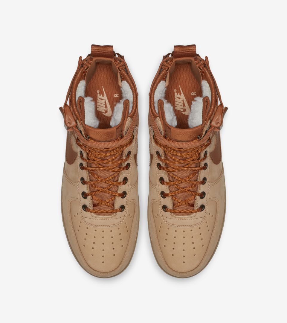 Nike SF Air Force 1 Mid Premium 'Praline & Gum Light Brown & Dark Russet' Release Date Nike SF Air Force 1 Mid Premium 'Praline & Gum Light Brown & Dark Russet' Release Date