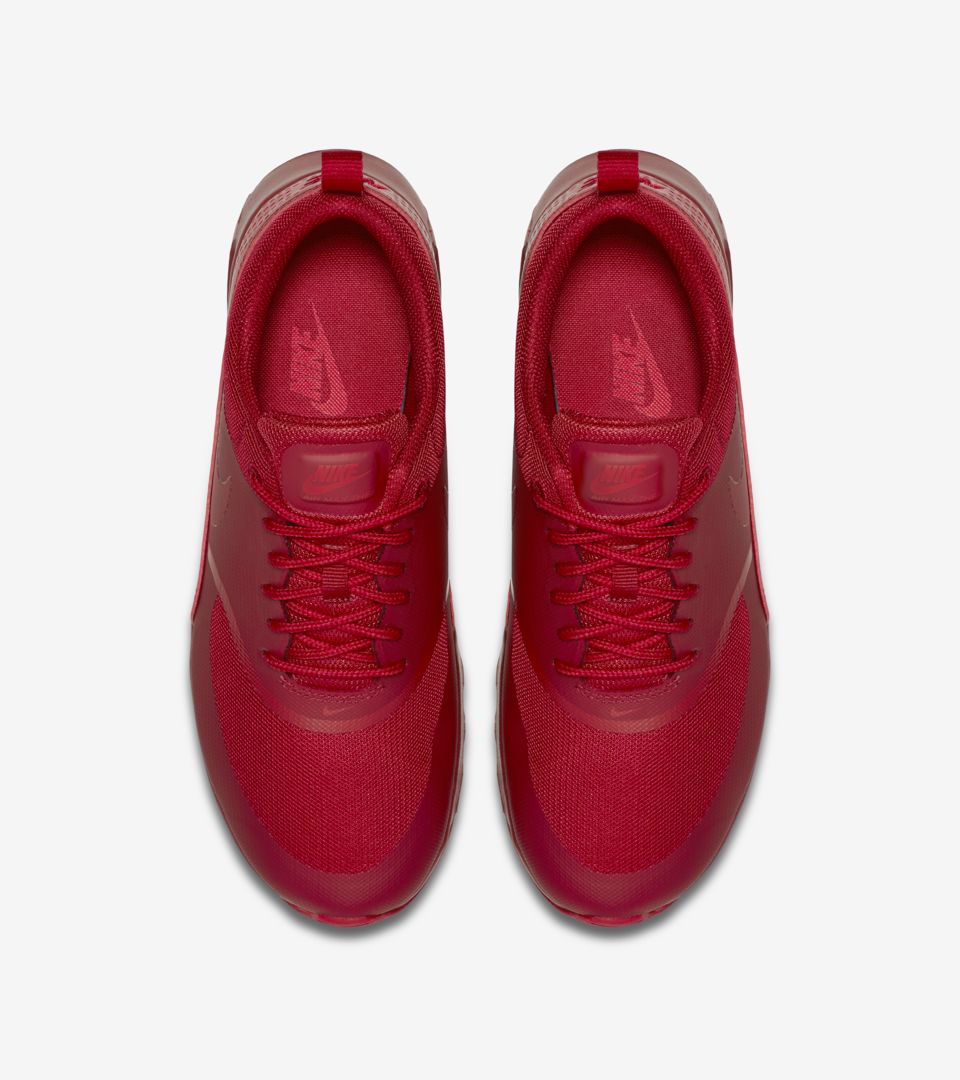 all red womens nikes
