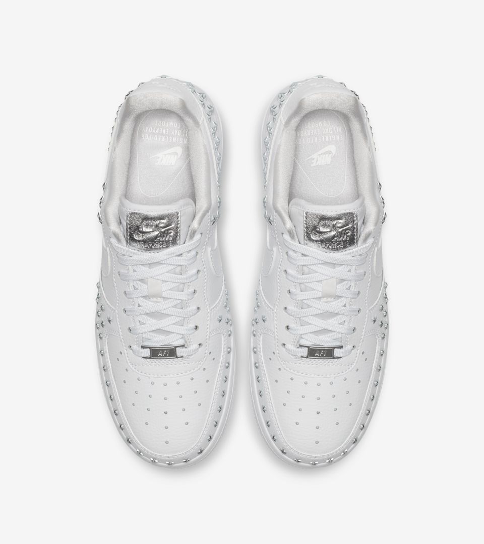 nike wmns air force 1 xx star studded white