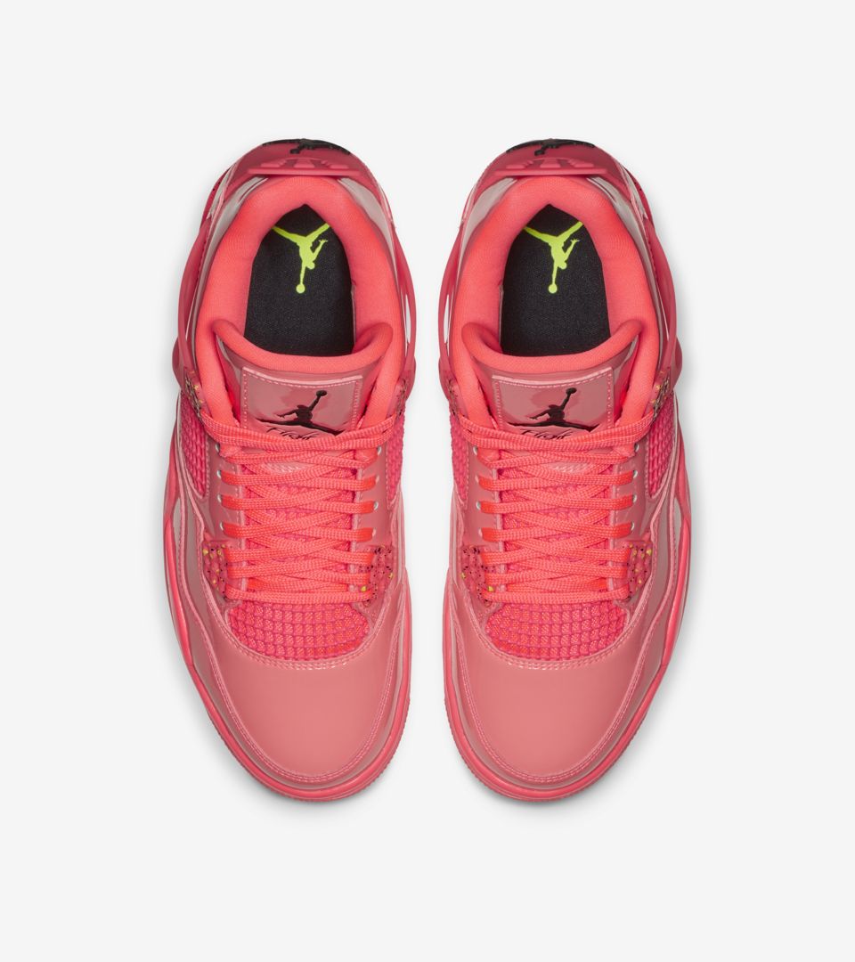 Women's Air Jordan 4 'Hot Punch & Volt & Black' Release Date Women's Air Jordan 4 'Hot Punch & Volt & Black' Release Date