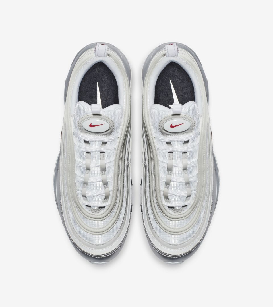 Nike Air Max 97 'Metallic Silver & White' Release Date Nike Air Max 97 'Metallic Silver & White' Release Date