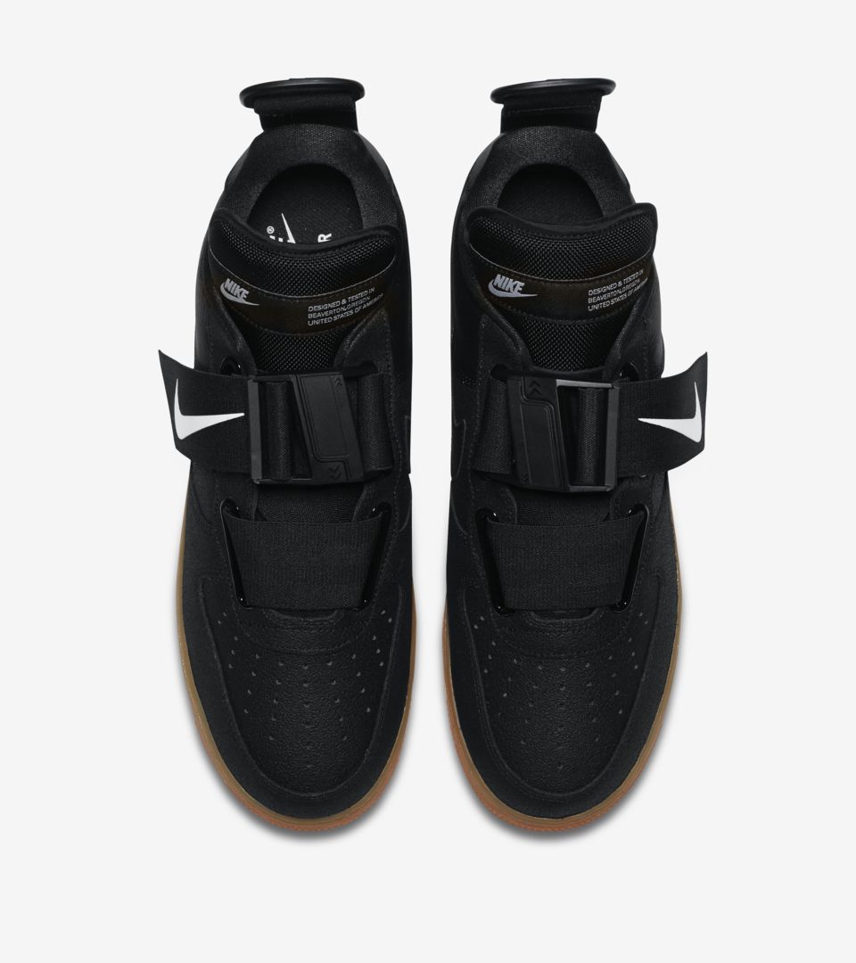 NIke Air Force 1 Utility 'Black & Gum Medium Brown' Release Date. Nike ...