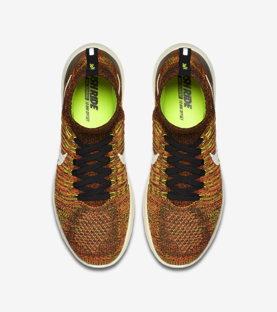 nike lunarepic flyknit orange