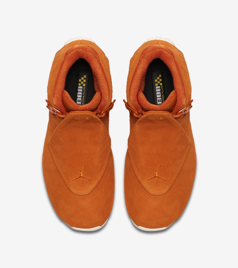 Air Jordan 18 'Campfire Orange & Sail' Release Date Air Jordan 18 'Campfire Orange & Sail' Release Date