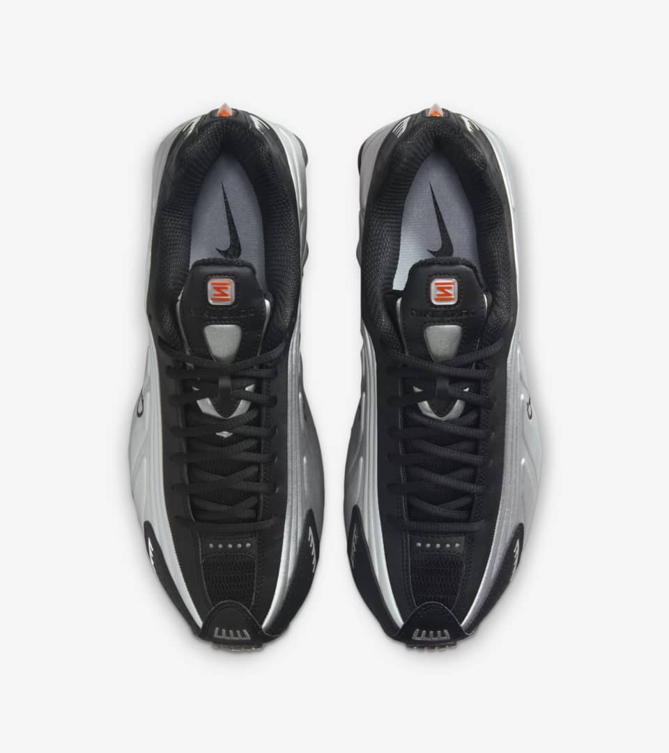 Nike Shox R4 'Black & Metallic Silver & Max Orange' Release Date Nike Shox R4 'Black & Metallic Silver & Max Orange' Release Date