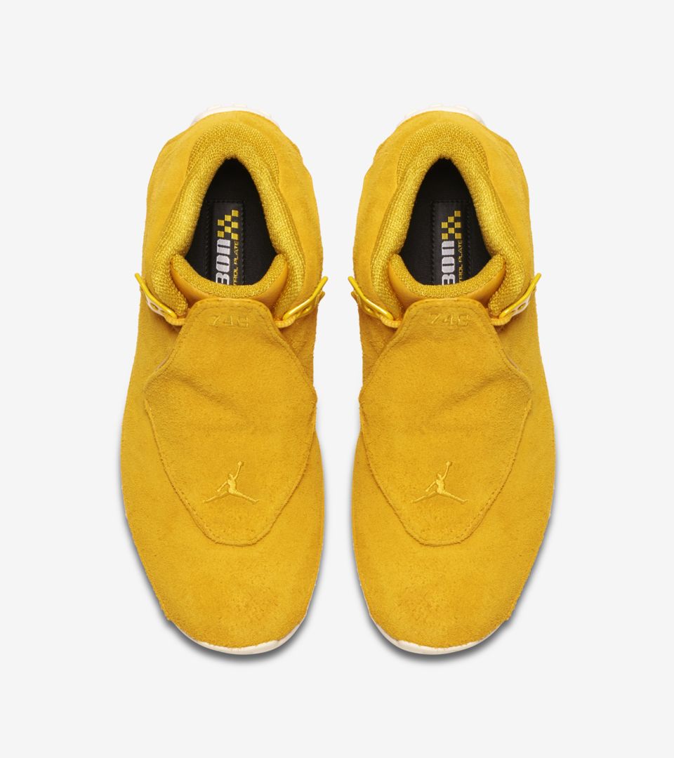 Air Jordan 18 'Yellow Ochre & Sail' Release Date Air Jordan 18 'Yellow Ochre & Sail' Release Date