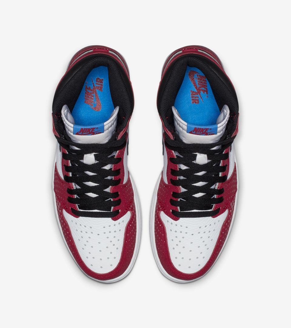 spiderman jordan 1 footlocker