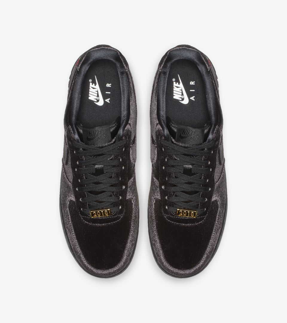 Nike Air Force 1 Velvet 'Black & White' Release Date Nike Air Force 1 Velvet 'Black & White' Release Date