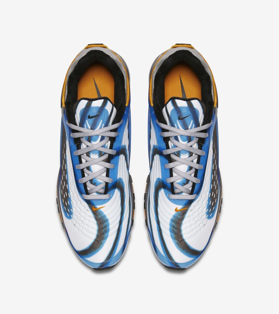 Nike Air Max Deluxe 'Photo Blue & Wolf Grey & Orange Peel' Release Date Nike Air Max Deluxe 'Photo Blue & Wolf Grey & Orange Peel' Release Date