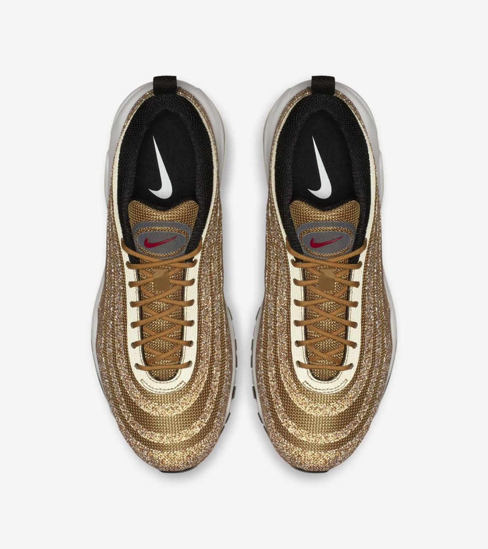Women's Nike Air Max 97 'Gold Swarovski Crystal' Release Date Women's Nike Air Max 97 'Gold Swarovski Crystal' Release Date