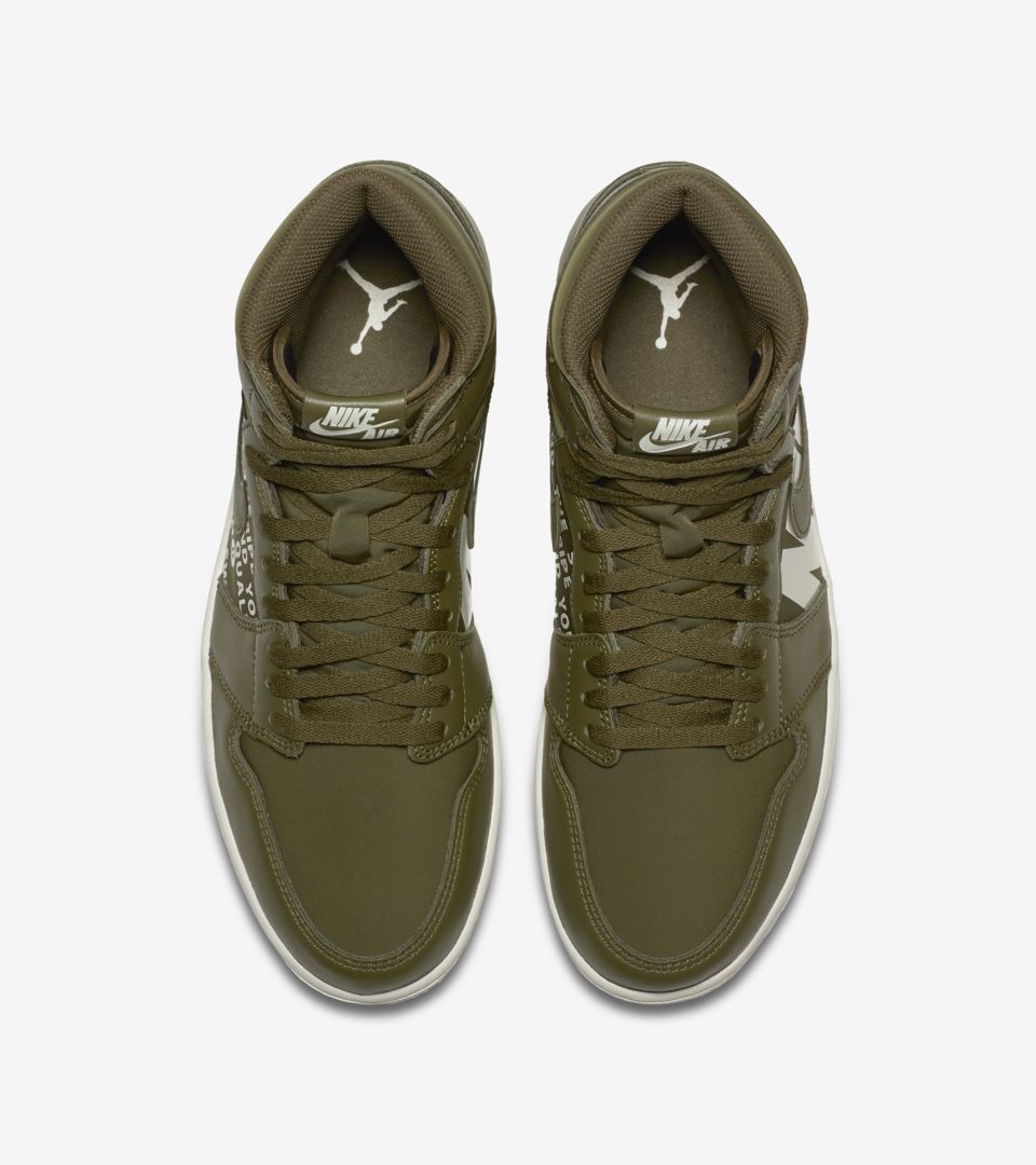 Air Jordan 1 'Olive Canvas & Sail' Release Date Air Jordan 1 'Olive Canvas & Sail' Release Date