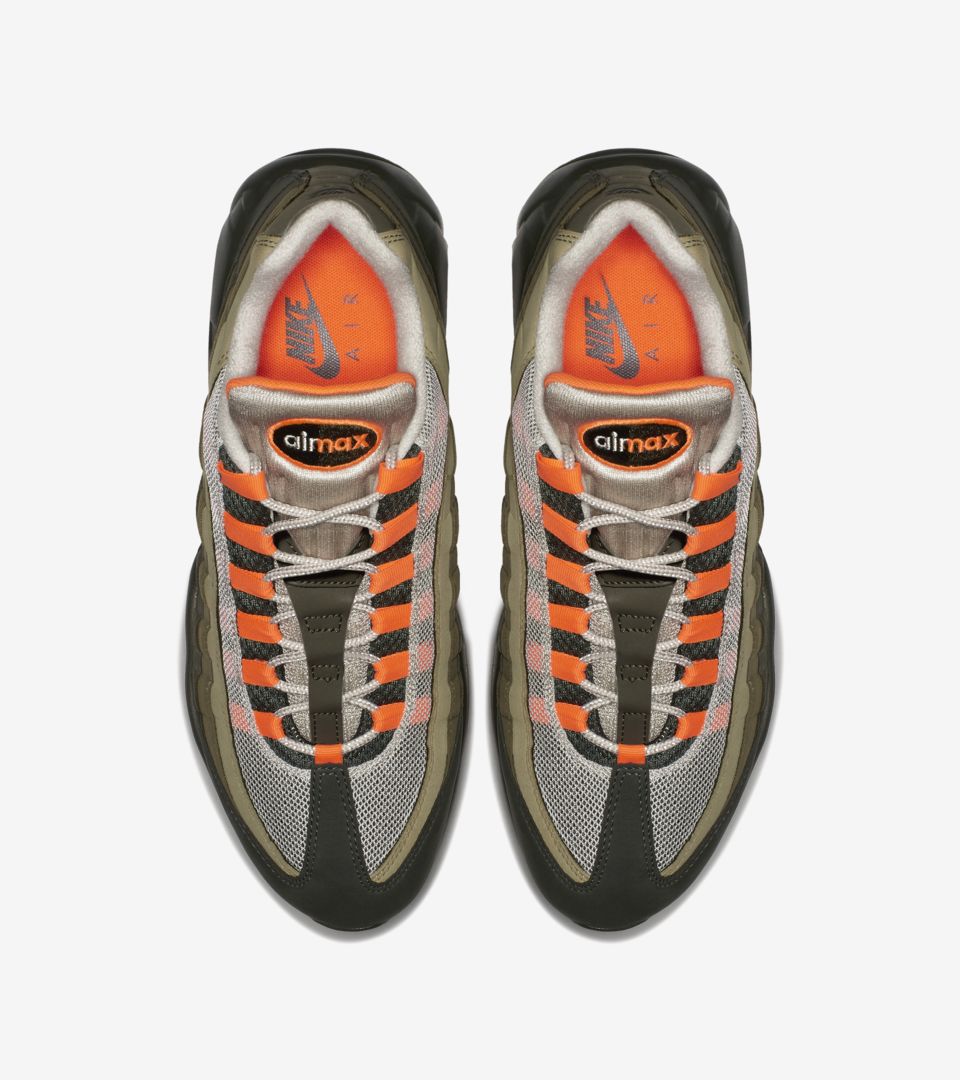Nike Air Max 95 'Total Orange & Medium Olive' Release Date Nike Air Max 95 'Total Orange & Medium Olive' Release Date