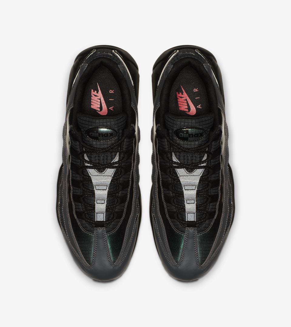 Nike Air Max 95 'Black & Dark Grey & Ember Glow' Release Date Nike Air Max 95 'Black & Dark Grey & Ember Glow' Release Date