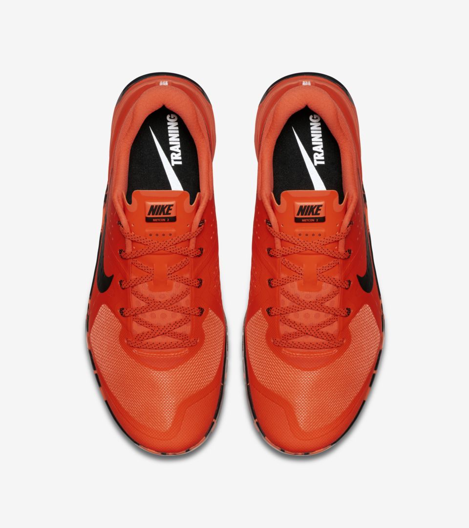 Nike Metcon 2 'Total Crimson & Black Marble'. Nike⁠+ SNKRS