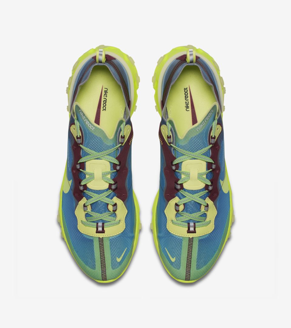 Nike React Element 87 Undercover 'Lakeside & Electric Yellow' Release Date Nike React Element 87 Undercover 'Lakeside & Electric Yellow' Release Date