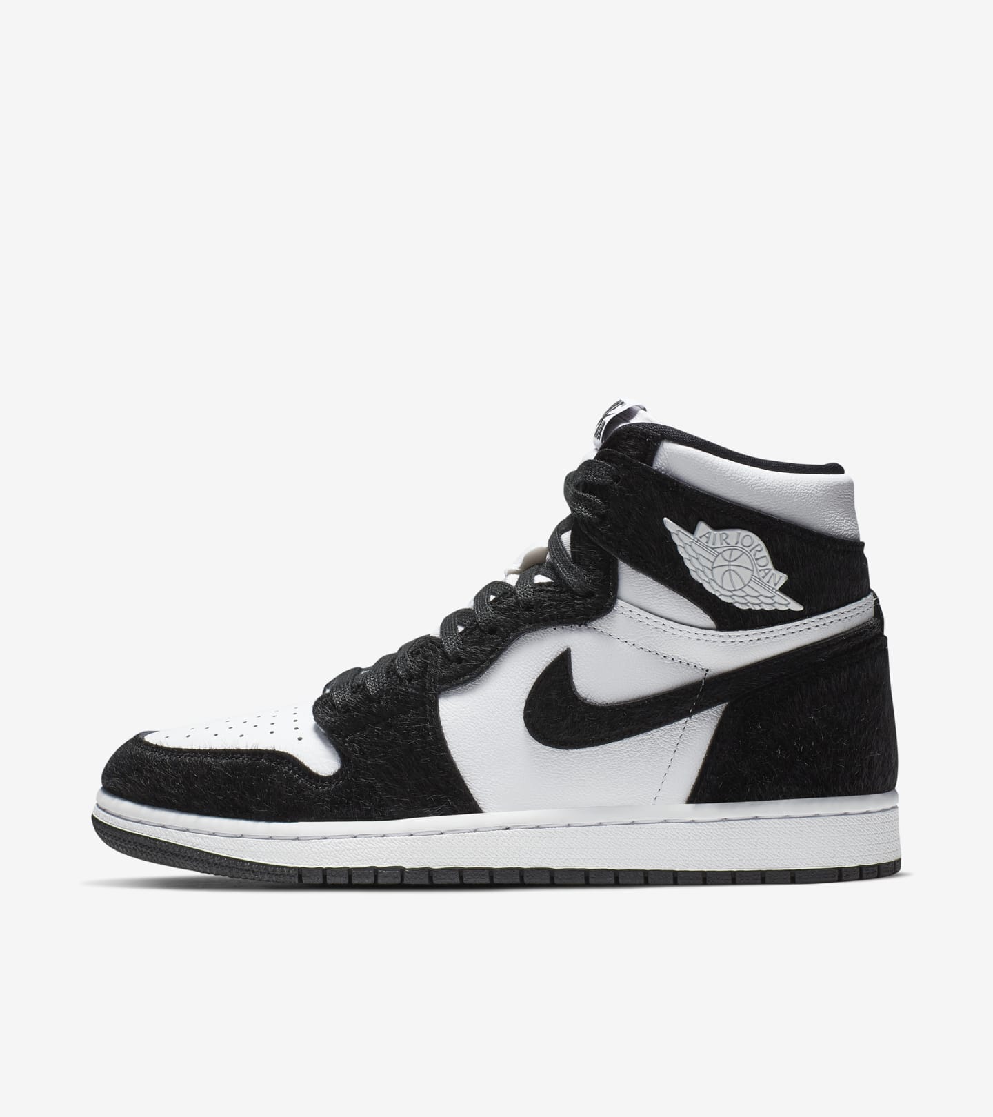 black and white nike jordans