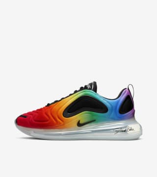rainbow color nike shoes