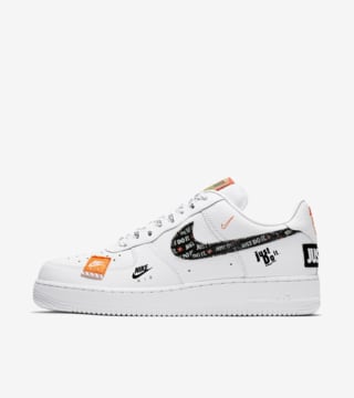 air force one low just do it orange