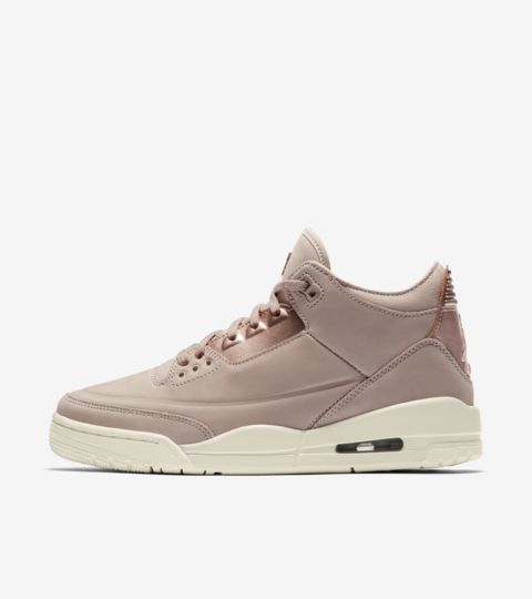 nike Air Jordan 3 Dames Beige