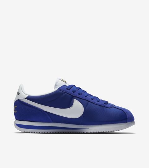 nike cortez blu e gialle