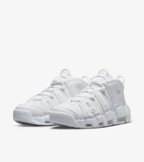 nike air uptempo white