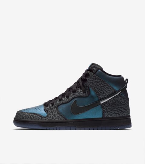 nike sb dunk high pro black hornet