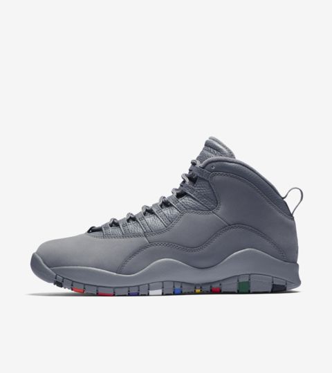 air jordan 10 grey