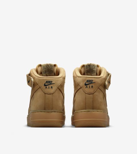 nike air force 1 mid flax