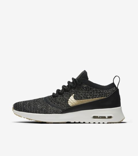 nike air max 87 thea flyknit Zwart